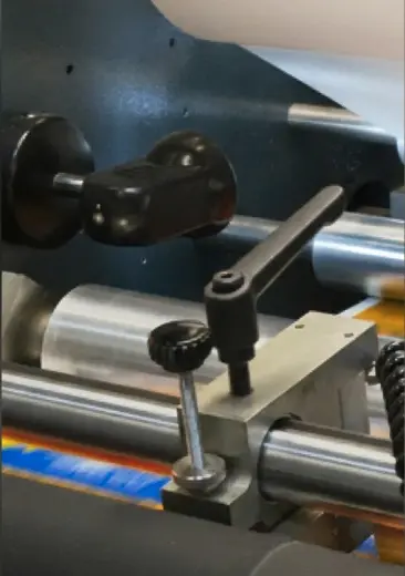 Live video call showing machinery