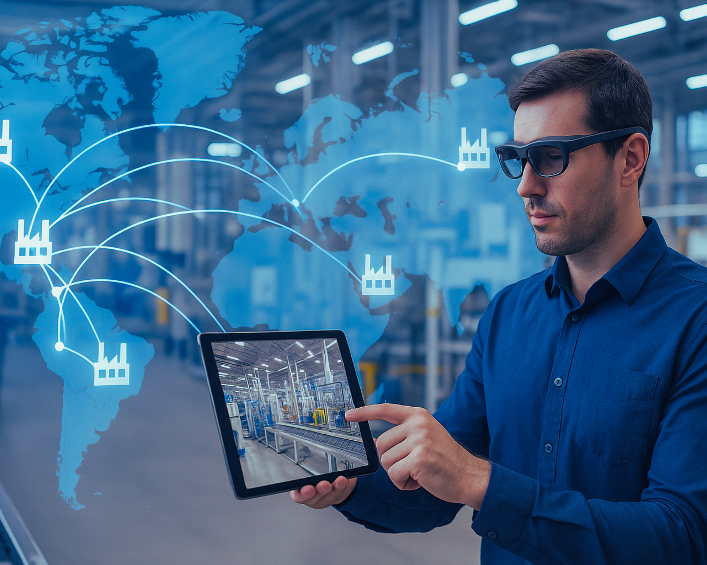 Featured image for “Multi-Site Manufacturing Excellence: Breaking Down Geographical Barriers with Visual Collaboration”